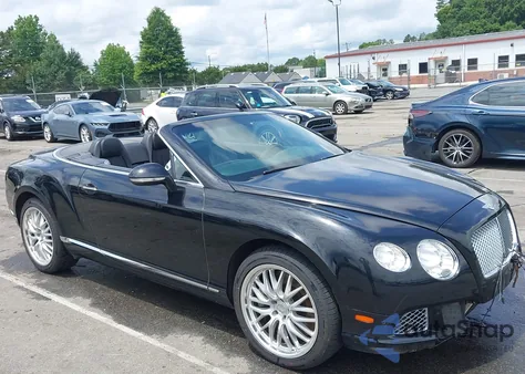 2012 Bentley Continental Gtc из США, поврежденный, VIN SCBGR3ZA7CC076290
